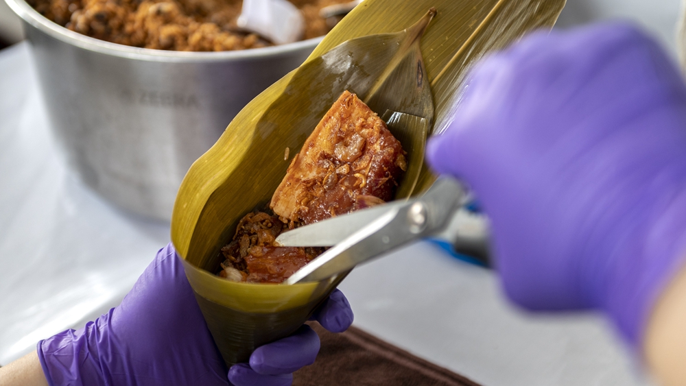 端午粽飘香 传承三代情