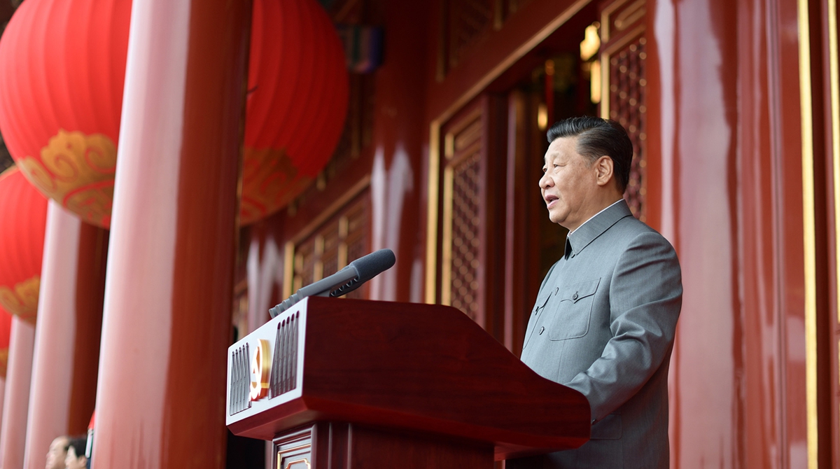 慶祝中國共産黨成立100周年大會隆重舉行 習近平發表重要講話