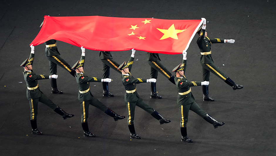 中华人民共和国国旗入场