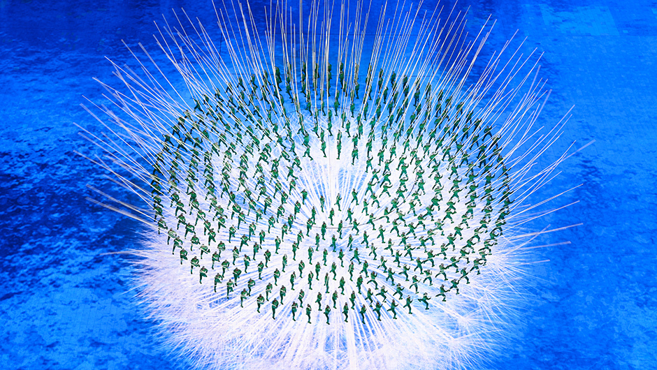 北京冬奥会开幕式上的绝美瞬间