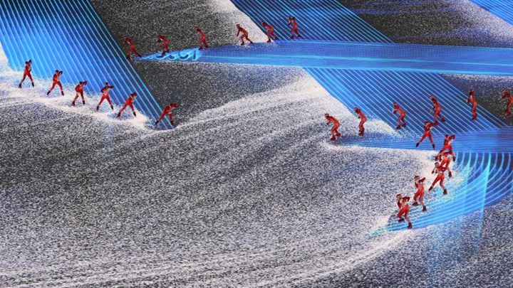 北京冬奥会开幕式上的“致敬人民”环节