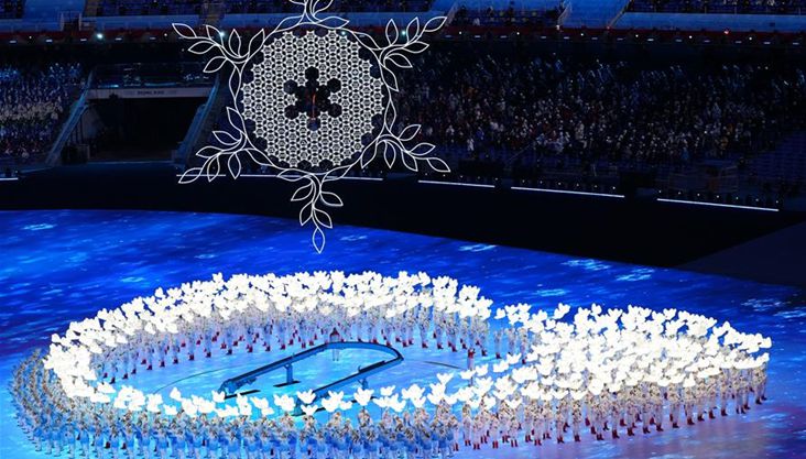 组图|北京冬奥会开幕式精彩瞬间