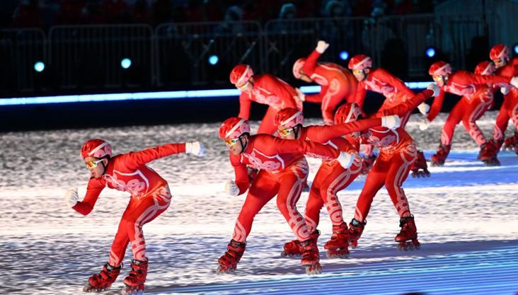 组图 | 北京冬奥会开幕式精彩瞬间