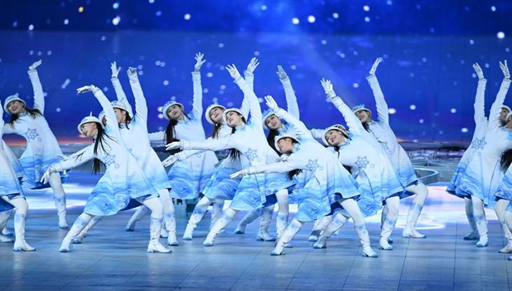 组图 | 北京冬奥会开幕式精彩瞬间