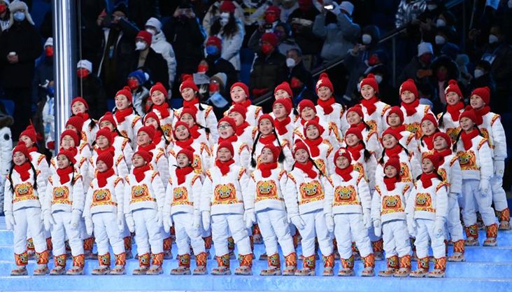 组图 | 北京冬奥会开幕式精彩瞬间