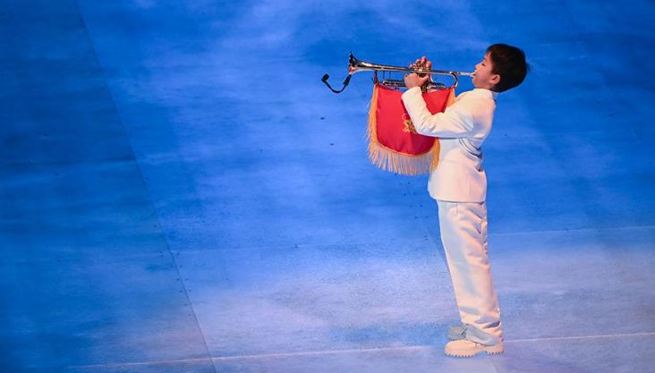 组图|北京冬奥会开幕式精彩瞬间