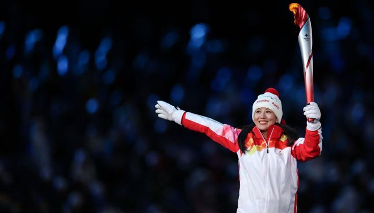 北京冬奥会开幕式火炬传递环节