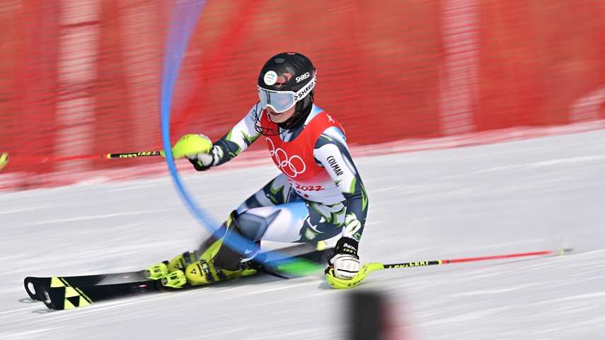 高山滑雪女子回转比赛赛况