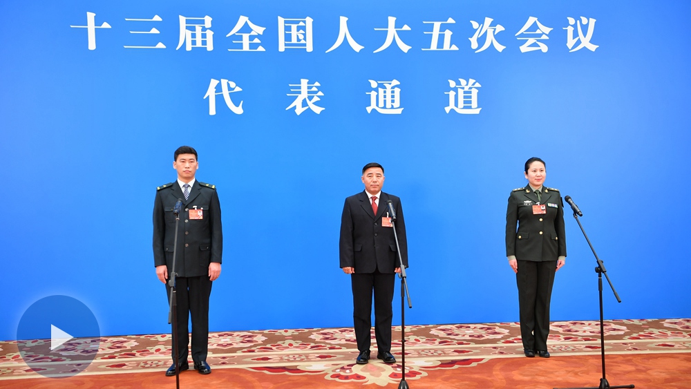 回放：十三届全国人大五次会议首场&ldquo;代表通道&rdquo;