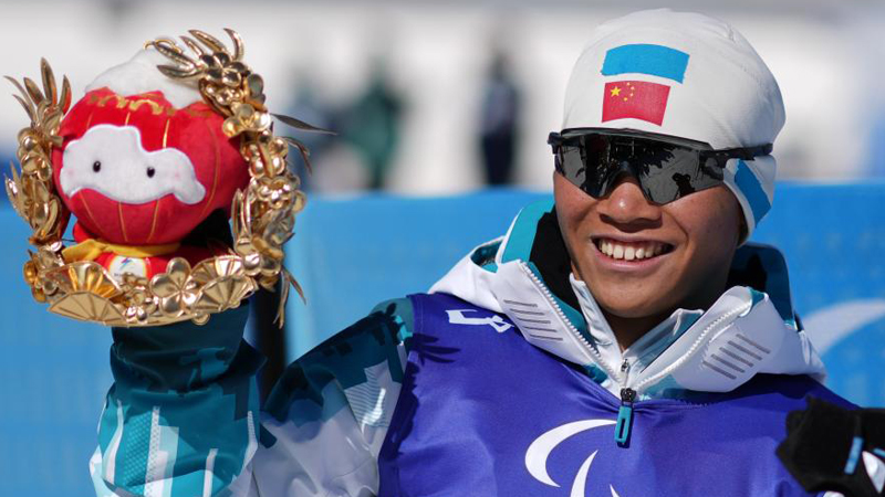殘奧冬季兩項男子中距離（坐姿）賽況 劉夢濤奪冠