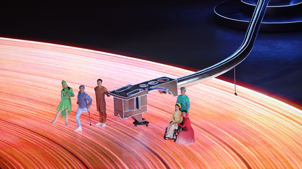 北京冬残奥会闭幕式表演