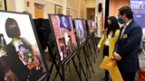 反对仇视亚裔摄影展在洛杉矶举行
