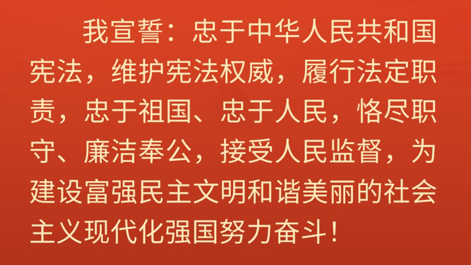 镜观&middot;领航｜誓言铮铮为人民