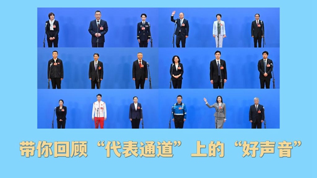 带你回顾&ldquo;代表通道&rdquo;上的&ldquo;好声音&rdquo;