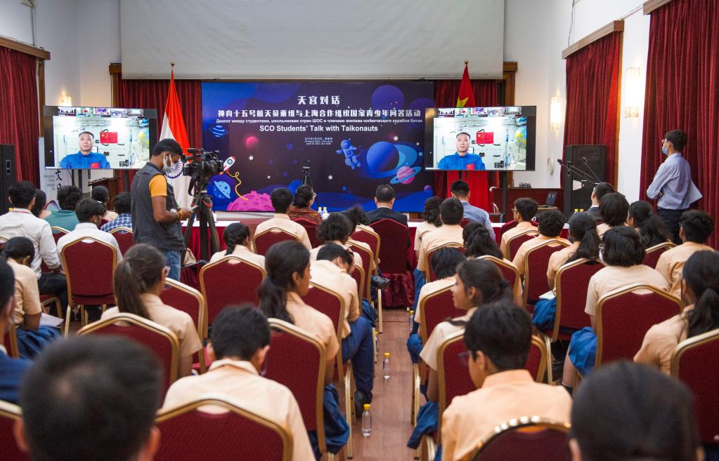 印度青少年应邀参加&ldquo;天宫对话&rdquo;活动