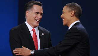 奥巴马罗姆尼开打辩论战 盘点双方政见理念差异