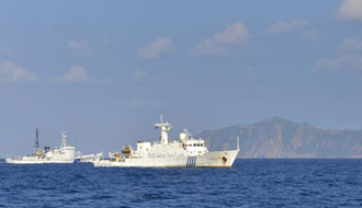 外媒：中国海监对日船实施“驱离措施”