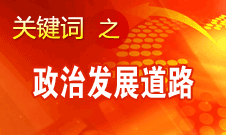 胡锦涛指出，坚持走中国特色社会主义政治发展道路和推进政治体制改革