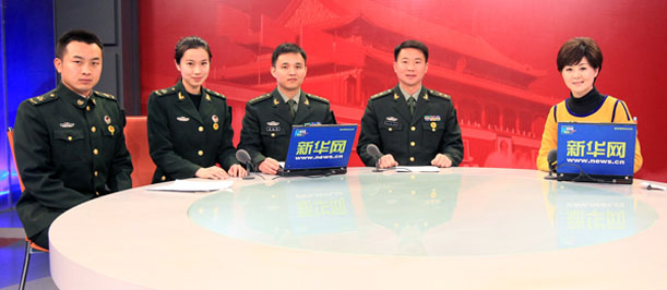 嘉宾做客新华网访谈直播间