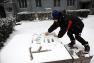 京城降小雪 市民雪中乐(高清)