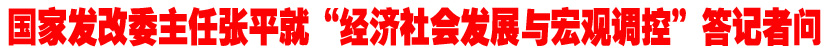 张平就2013年经济社会情况、经济形势与宏观调控答记者问