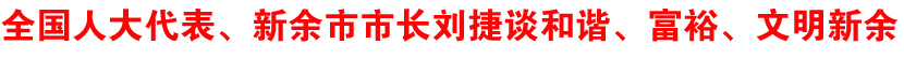 全国人大代表、新余市市长刘捷谈两会议案和建议