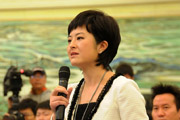 中央电视台记者提问