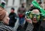 西方国家各地欢度圣帕特里克节