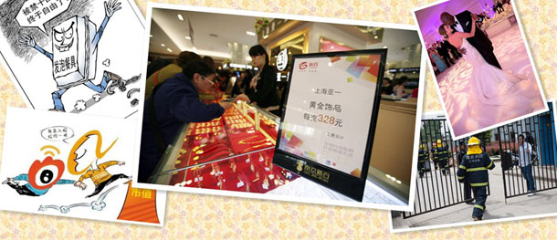 乔丹二婚1500人闹洞房&middot;南京理工爆炸3人被埋&middot;一男子带5个妈游园&middot;给藏族姑娘的14万字情书&middot;中国大妈10天抢300吨黄金&middot;14年"禁白令"解禁