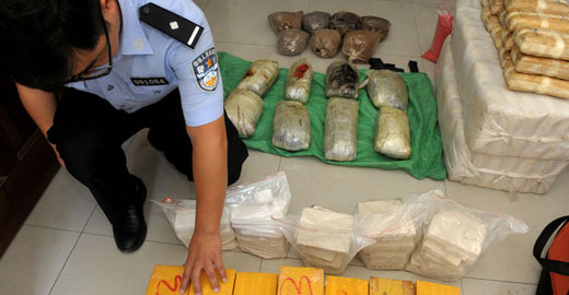 湄公河联合执法首起特大跨国贩毒案告破