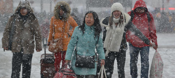 暴雪蓝色预警解除 河南安徽等局地仍有中到大雪