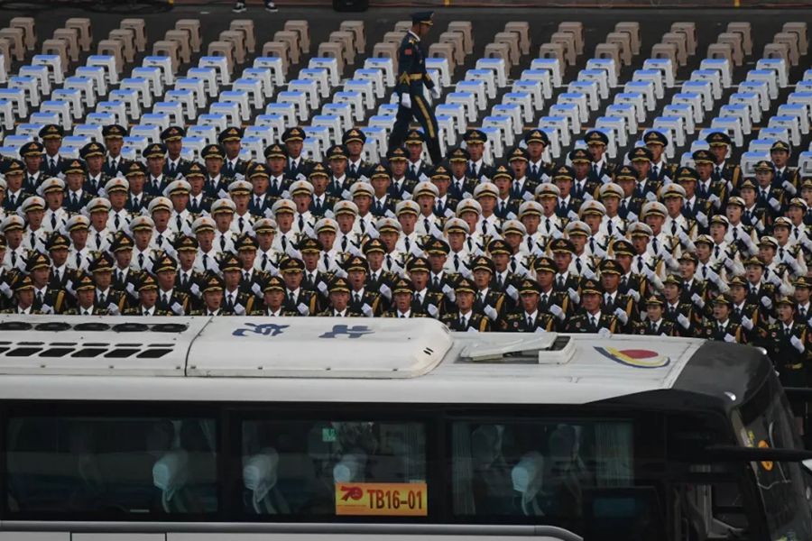 这就是今天早上的北京！