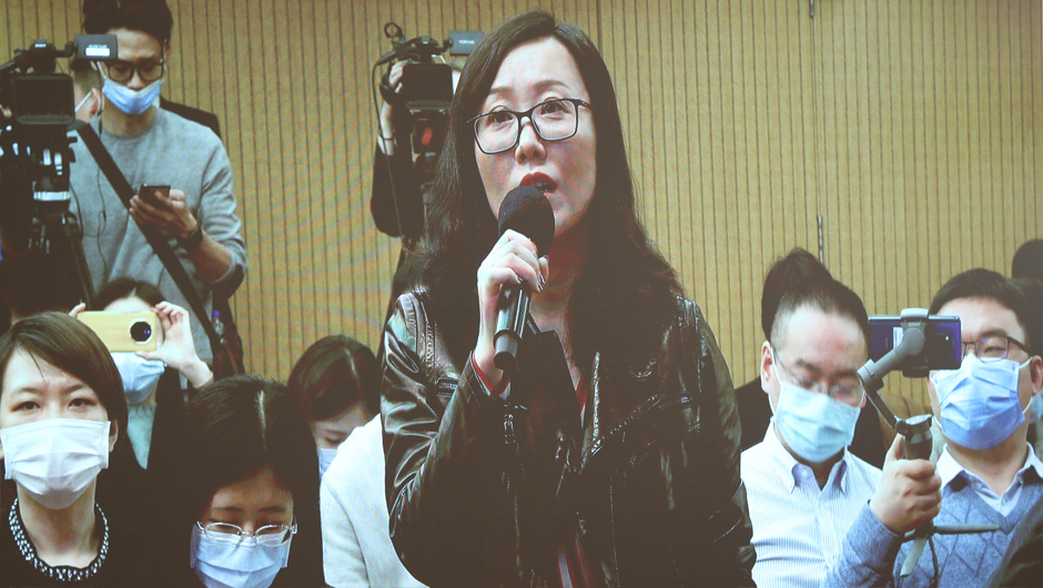 中国政协报记者提问