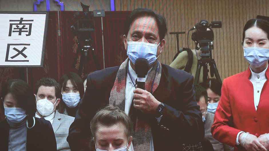 美国全国广播公司记者提问