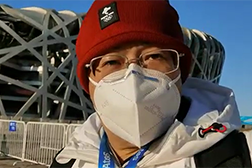 新华社记者汪涌再赴鸟巢见证奥运开幕式
