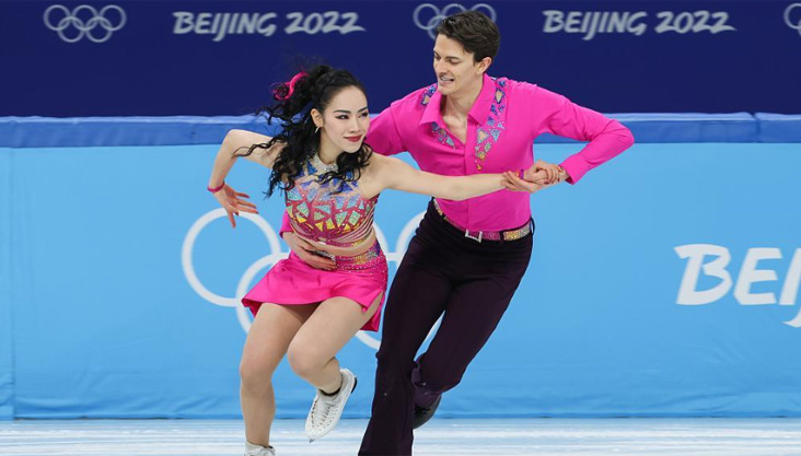 花样滑冰团体赛：冰上舞蹈韵律舞