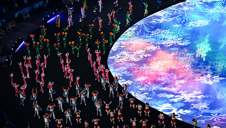 北京冬奥会举行开幕式