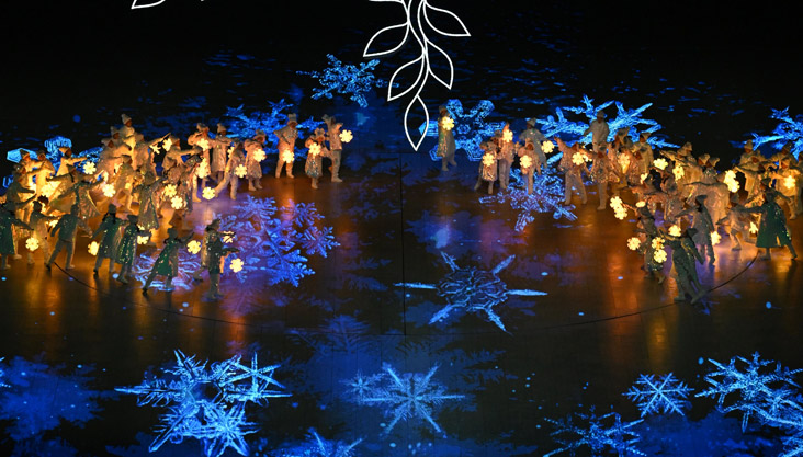 开场&ldquo;点亮&rdquo;环节