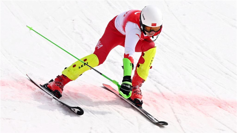 残奥高山滑雪男子回转（站姿）赛况