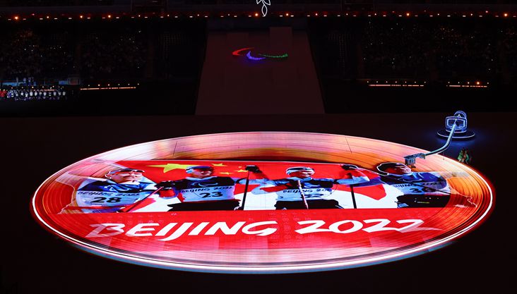 北京冬殘奧會舉行閉幕式