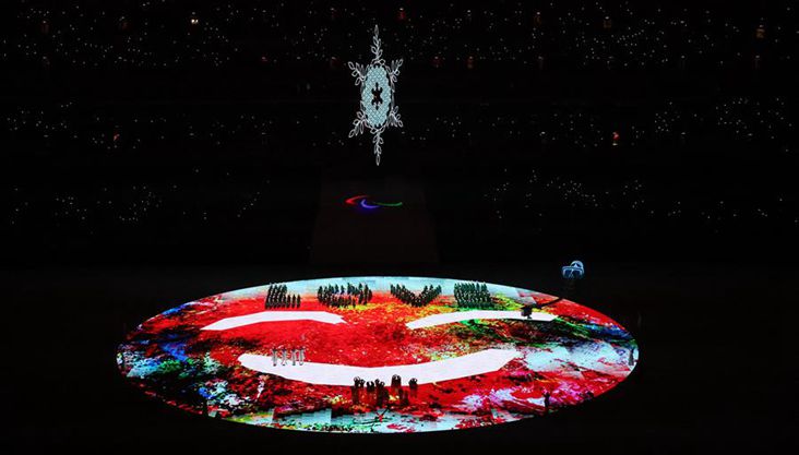 北京冬殘奧會舉行閉幕式