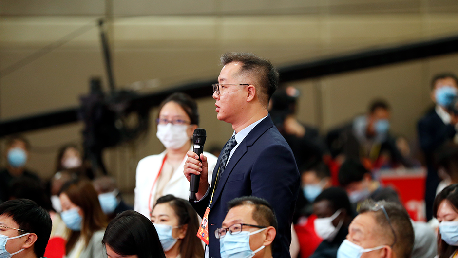 中央广播电视总台记者提问