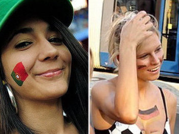 高清-欧洲杯性感女球迷