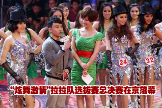 &ldquo;炫舞激情&rdquo;拉拉队选拔赛总决赛在京落幕[高清]
