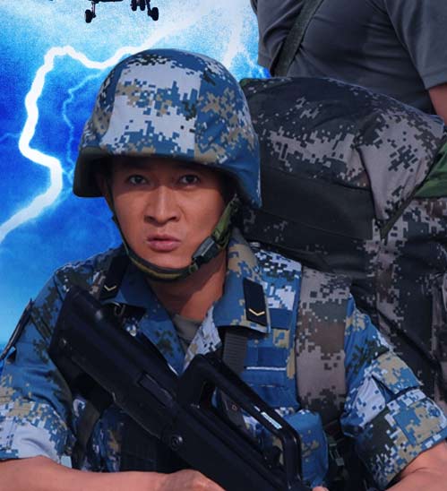 首部海军陆战部队影视作品《火蓝刀锋》