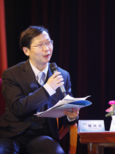 &ldquo;中国梦与企业社会责任&rdquo;对话环节主持人杨庆兵