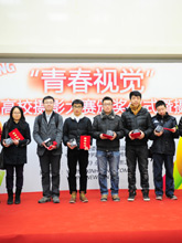 优秀作品获奖者合影