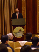 《黄河母亲文化公园》项目总策划、总设计师遥远致辞