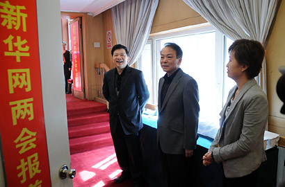 新华社总编辑何平部署两会前方报道工作