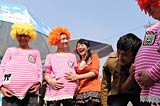 重庆：男性市民反串性别体验孕妇生活